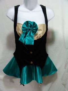   Hatter Tea Party M L Wonderland La Costume Garter Alice Skirt