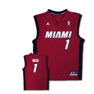   Bosh Miami Heat Red Revolution 30 Replica Adidas NBA Jersey