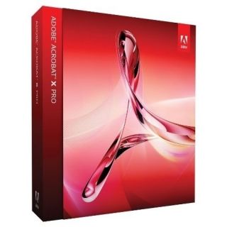 Adobe Acrobat x pro v10 Full Retail Version for Windows 32 64 Boxed 