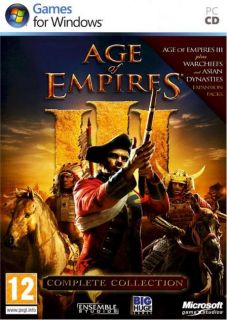 Age of Empires III 3 Complete Collection Asian Dynasties Warchiefs AOE 