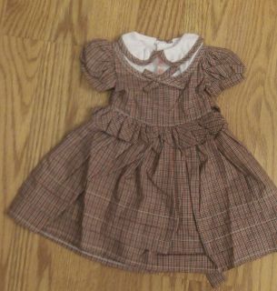 American Girl doll Addy Kirsten Cecile Marie Grace Plaid dress