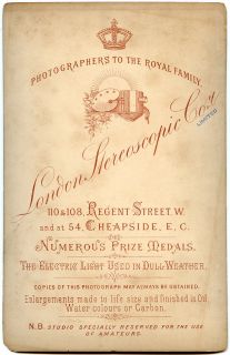 Adelina Patti Opera Soprano Singer 1880s Cabinet Card Photo 