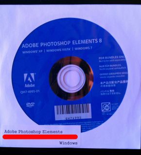 New Adobe Photoshop Elements 8 Windows OS PC Full Version