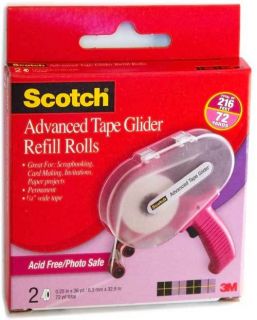 Scotch Advanced Tape Glider Adhesive Tape Refill by 3M