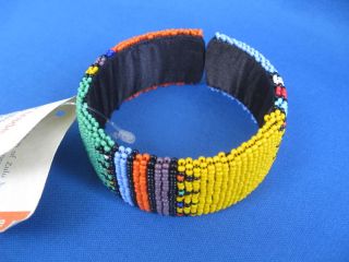   Trade South African Ethnic Jewelry Zulu Beaded Bracelet Art A