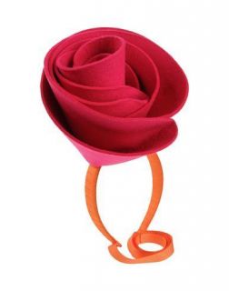 Agatha Ruiz de la Prada Headband Hairpiece Hat Red Rose Limited 