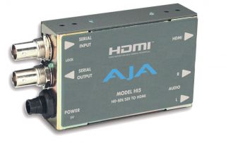 AJA HI5 HD SDI SDI to HDMI Video and Audio Converter