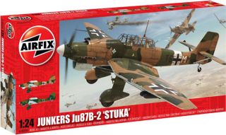 AIRFIX Kit A18002A Junkers Ju87b 2 Stuka 124