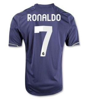 Adidas Cristiano Ronaldo 7 Real Madrid Away Soccer Jersey Navy