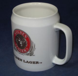 RARE Brand New Adolph Coors Company Golden Lager 1873 Logo Ceramic 