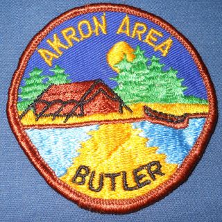 Akron Area Council Camp Butler Patch