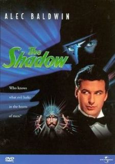 The Shadow Alec Baldwin Splashy Action Thriller DVD New