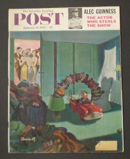 The Saturday Evening Post Jan 25 1958 Alec Guinness