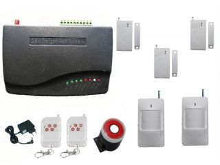 Wireless Autodial GSM SMS Home Alarm Security System C1