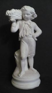 Alexander Backer Co Vintage Figurine Boy ABCO 9 3 4 Tall Very Good 