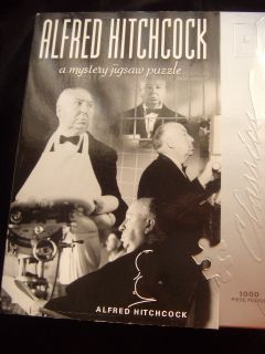 Alfred Hitchcock A Mystery Jigsaw Puzzle 1000 PC in Good Condition 