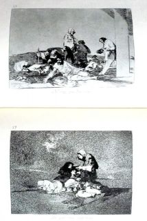   Etchings of Goya 1943 Foreward Aldous Huxley Hardcover w Jacket
