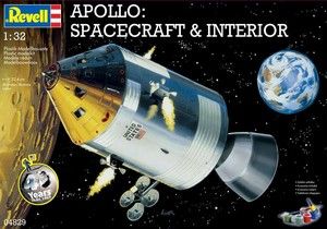   First Apollo Spacecraft Buzz Aldrin NASA Model Kit 1 32 Scale 85 5086