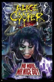 Alice Cooper No More Mr Nice Guy Music Poster