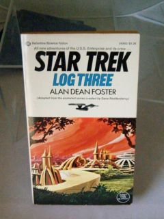 Star Trek Log Three Alan Dean Forster 1975 Ballantine Books