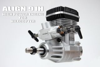 ALIGN 91H HE90H01 Helicopter Engine  JAPAN OS 91HZ 3D