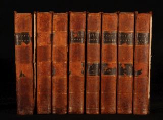 1806 8 Vols Works of Alexander Pope Ed Lisle Bowles