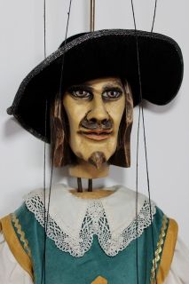 Marionette DArtagnan of Alexandre Dumass Three Musketeers Czech 