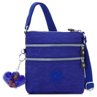 Kipling Alvar Small Shoulder Crossbody Mini Bag Blue Violet