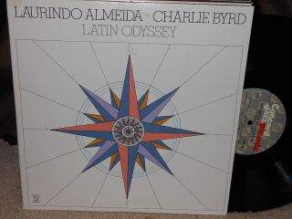 LAURINDO ALMEIDA CHARLIE BYRD Latin Odyssey LP