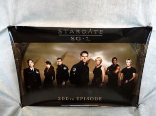 SG1 Stargate SG 1 200th Episode Limited Edition Poster