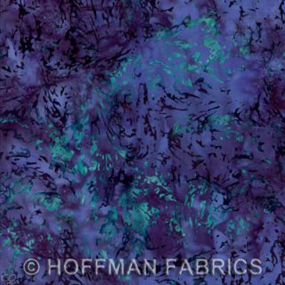 McKenna Ryan Signature Batiks Mariposa Grove Iris Purple Hoffman Quilt 