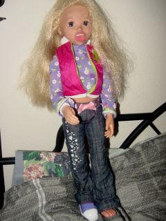 Amazing Allyson Interactive Doll 20 Tall Blond Hair