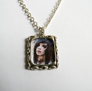 Andy Sixx Black Veil Brides Picture Portrait Necklace