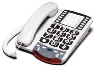 Phone for Hearing Impaired Big Button Corded Phone Amplified