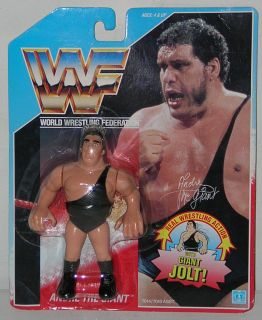 WWF WWE Hasbro US 1990 ANDRE THE GIANT Wrestling Figure Mint MOC
