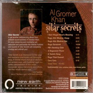 Al Gromer Khan Sitar Secrets Healing Arts Ambient CD