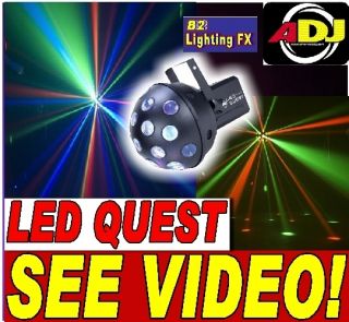 American DJ LED Quest Dance Light Adj Club Free SHIP
