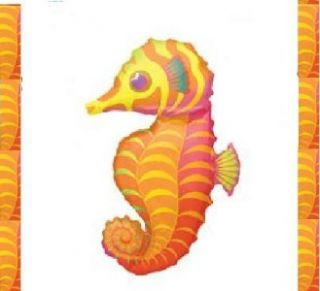 Seahorse Balloon Ocean Animal Luau Beach Party Supplies