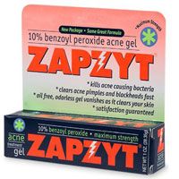 Zapzyt Maximum Strength 10 Benzoyl Peroxide Acne Treatment Gel