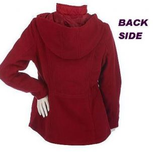   Reversible Hooded Fleece Anorak Jacket SIZES Large XLarge 3X