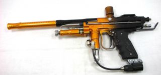 ANS GX 4 Chaos Series Autococker Paintball Gun with Hinge Frame Dye 