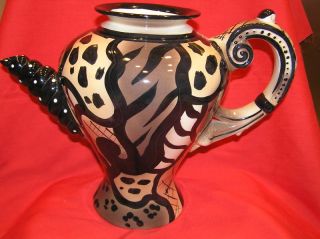 Michael Anthony Ceramic Pottery Decorative Pitcher Art