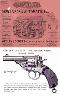 webley scott 1908 revolvers pistols air guns catalog time left