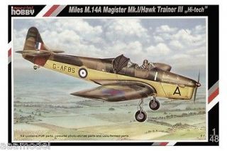Special Hobby 1/48 Miles M.14A Magister Mk I/Hawk Trainer III aircraft 