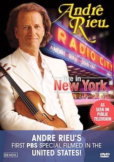 Newly listed Andre Rieu Radio City Hall Live in New York by