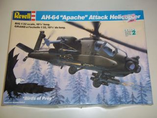 Revell AH 64 Apache Attack Helicopter 1 32 Scale Birds of Prey New 