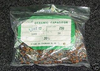 apprx 1000pc 0027uf50v ceramic capacitor lot  4