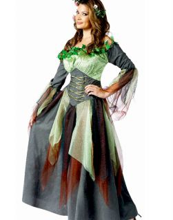 Sexy Mother Nature Earth Fairy Fairytale Womens Goddess Party Costume 
