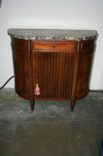Antique Sideboard and Buffet with Vintage Keyed Doors
