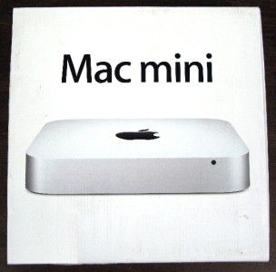Apple Mac Mini Desktop Computer A1347 MC815LL A 2 3GHz Core i5 2GB RAM 